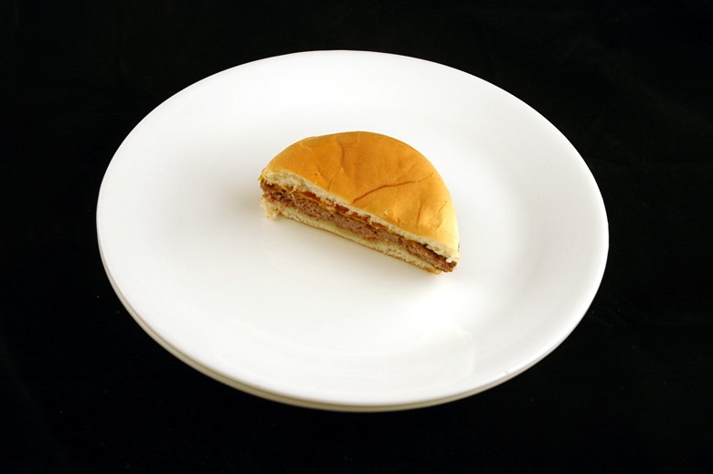 O tamanho da encrenca cheeseburger