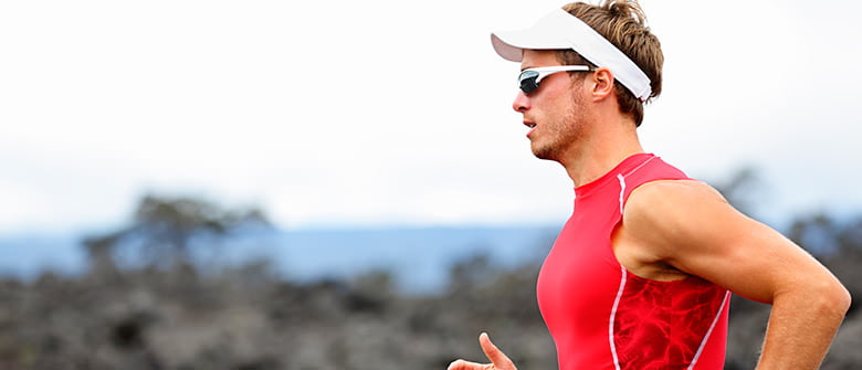 Acredite na roupa de ginástica vermelha