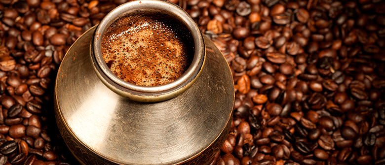 Café grego, uma fonte da juventude