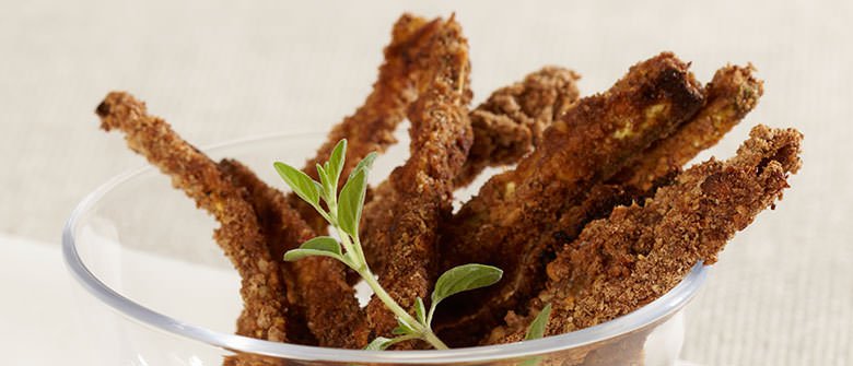 Palitos crocantes de abobrinha