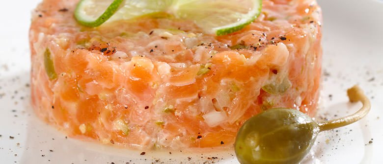 Tartare de salmão
