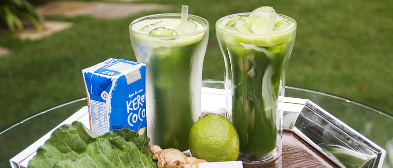 top 5 sucos detox suco verde com água de coco