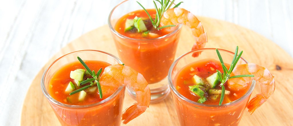 Com o gazpacho, sua dieta entrou numa fria