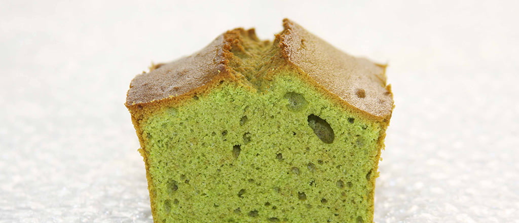 Bolo de chá verde