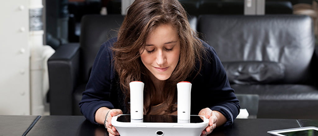 Sinal de fumaça moderno