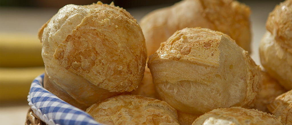 Pão de queijo aerado