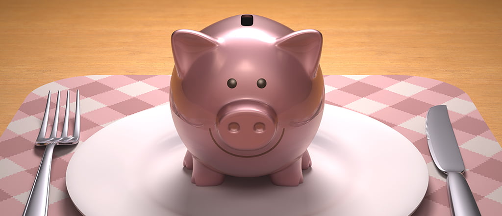 O alto custo do prato cheio