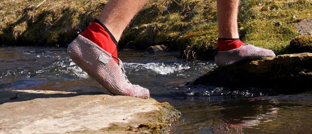 Chegou o tênis para correr descalço