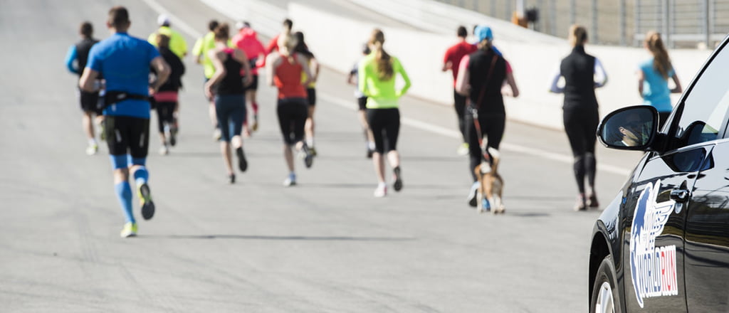 É a corrida que te dá asas