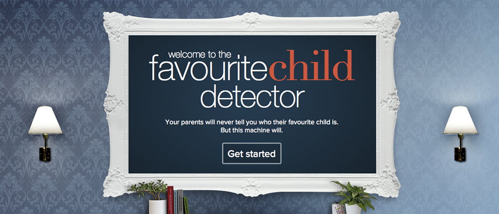 Teste se você é o filho favorito