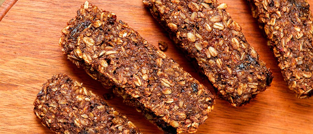 Barrinha de cereais caseira