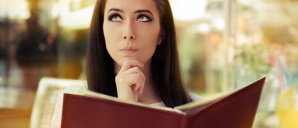 O discurso oculto do menu