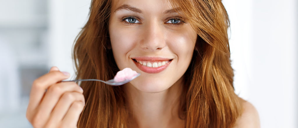 Iogurte traz felicidade