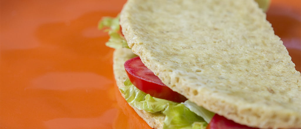 Pão de microondas sem farinha