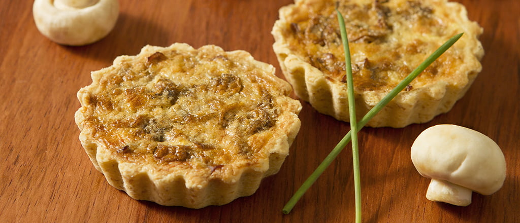 Quiche de champignons