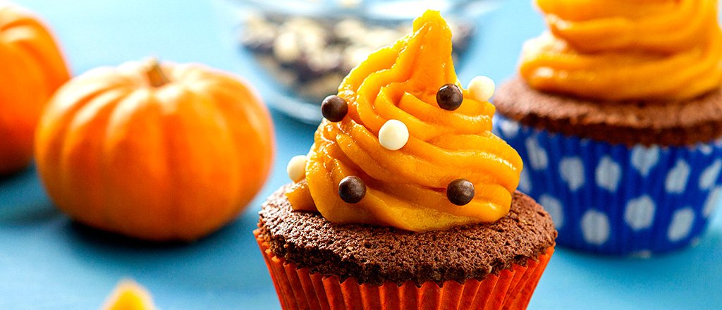 Cupcake de Halloween