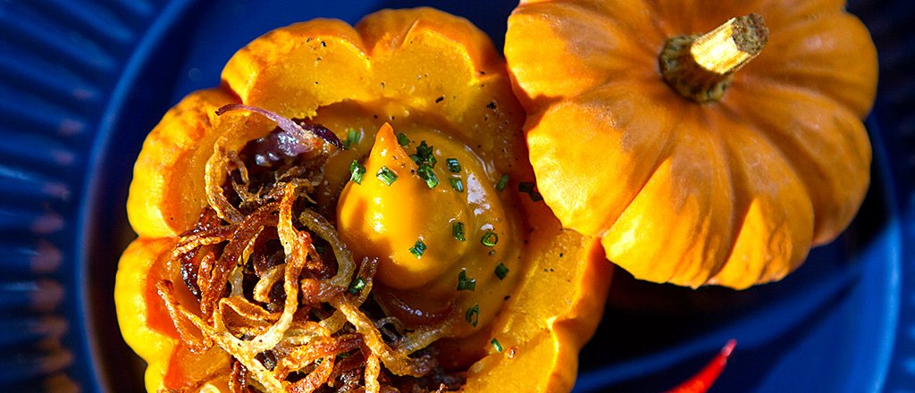 Escondidinho na moranga espanta o peso no Halloween