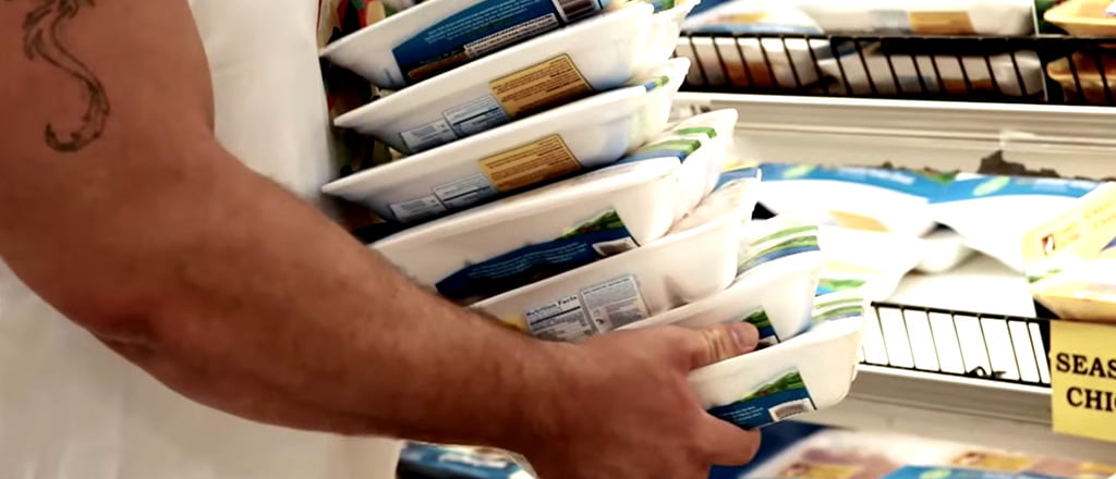 O peso de 20 mil calorias/dia