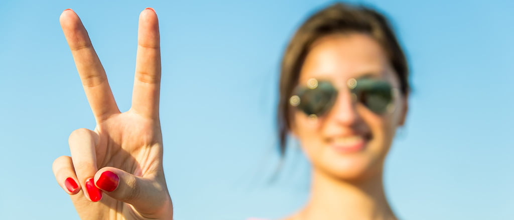 O sorriso envergonhado da vitória