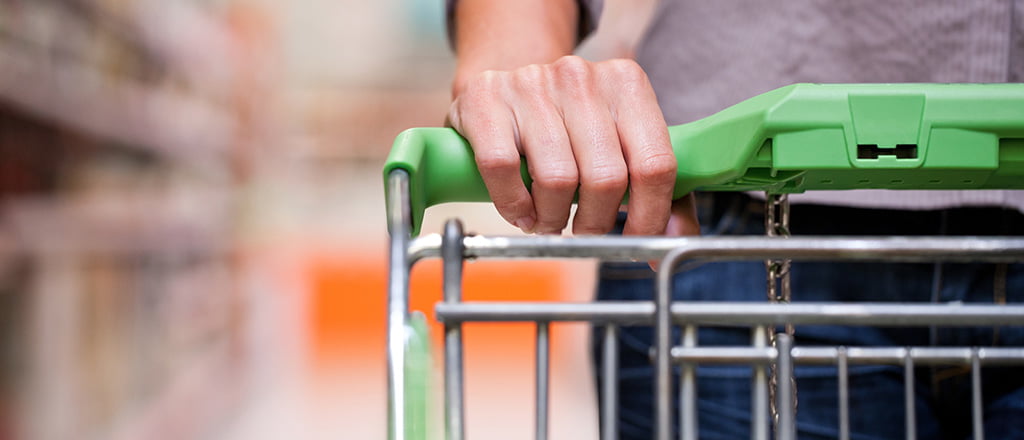 Tire a fome do carrinho