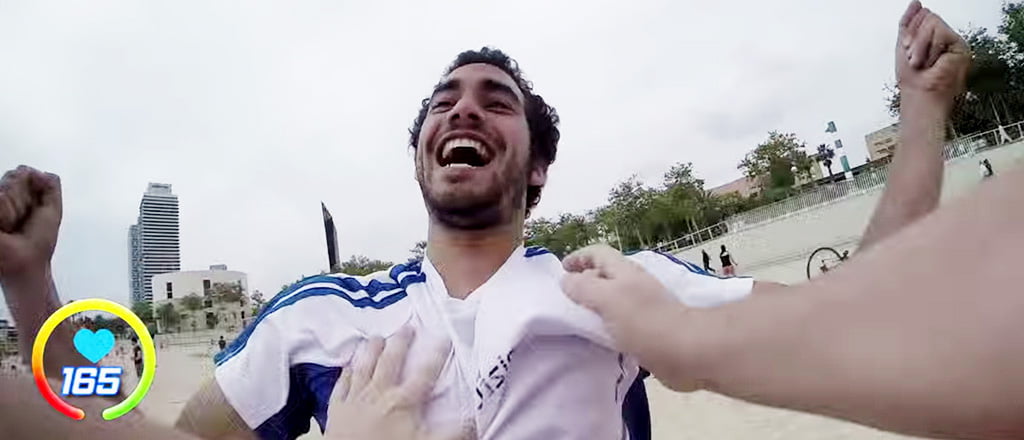 O esporte em primeira pessoa