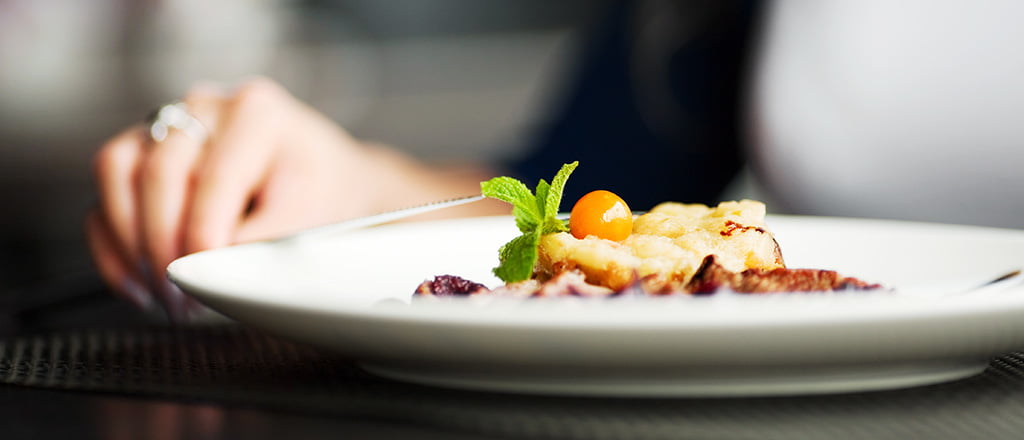 Hora de raspar o prato