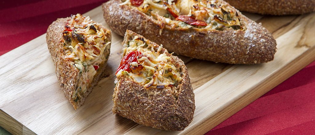 Sanduíche de forno light