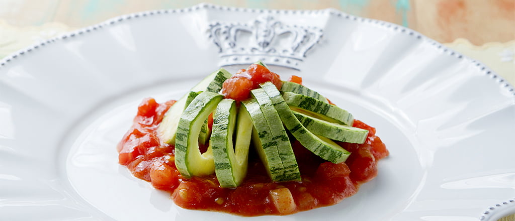 Tagliatelle de abobrinha