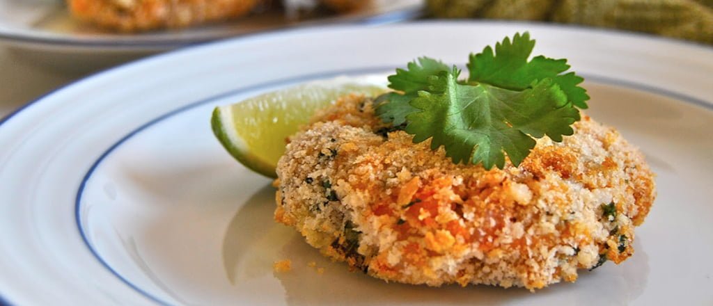 Bolinho japonês de camarão