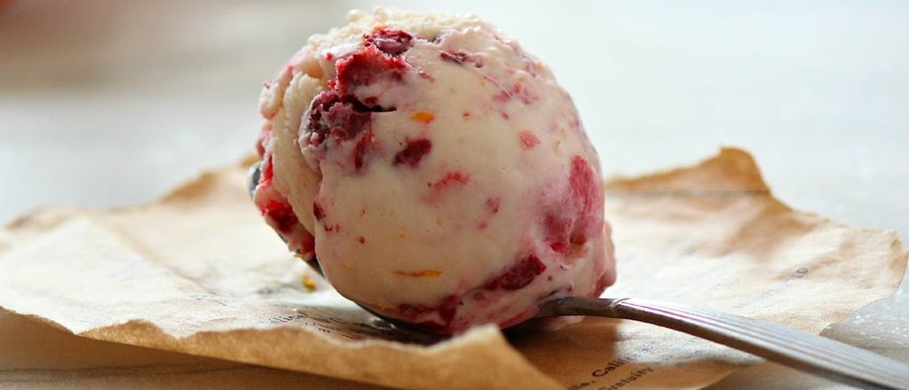 Sorvete caseiro light