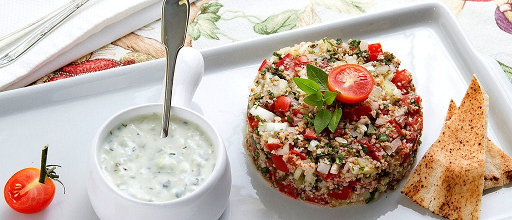 Tabule criativo: tartare árabe