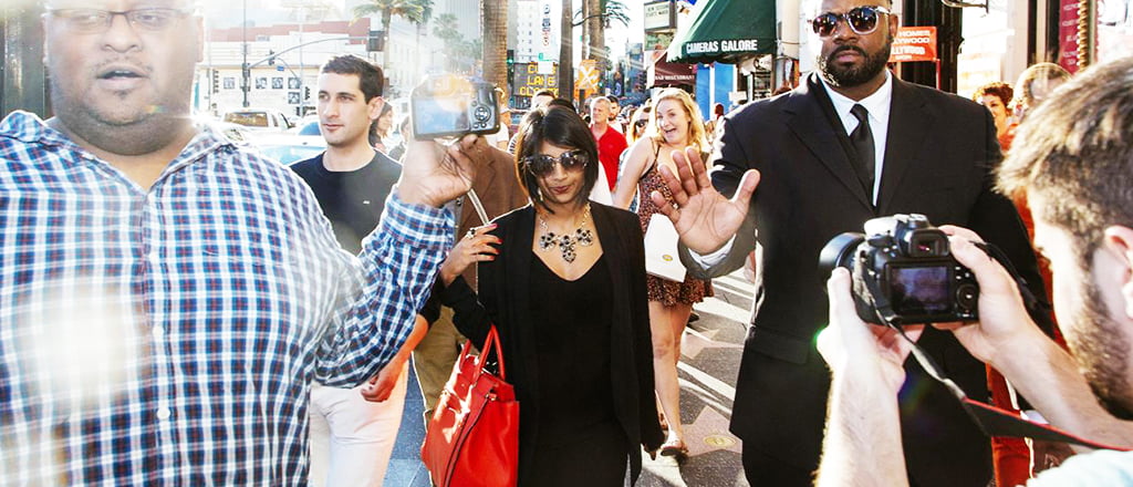 Celebridade de brilho falso