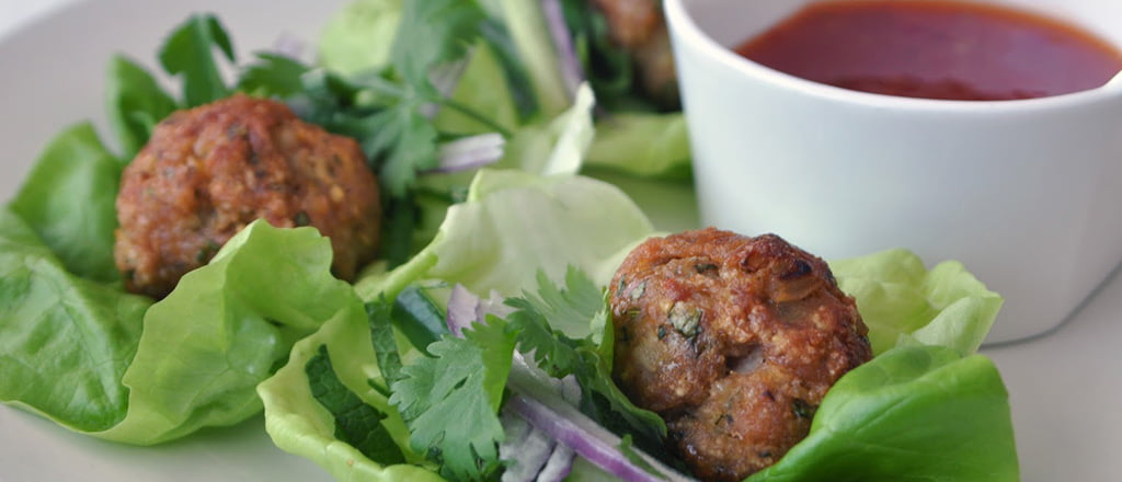 Rolinhos de carne com gengibre