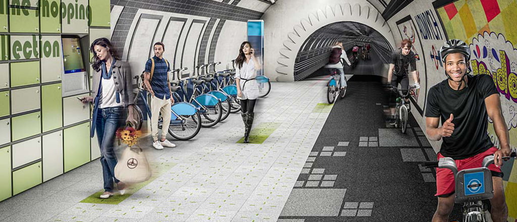 Ciclovias subterrâneas