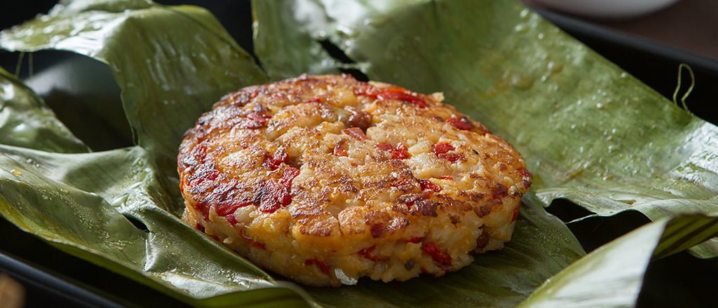 Hambúrguer de pescada com quinoa