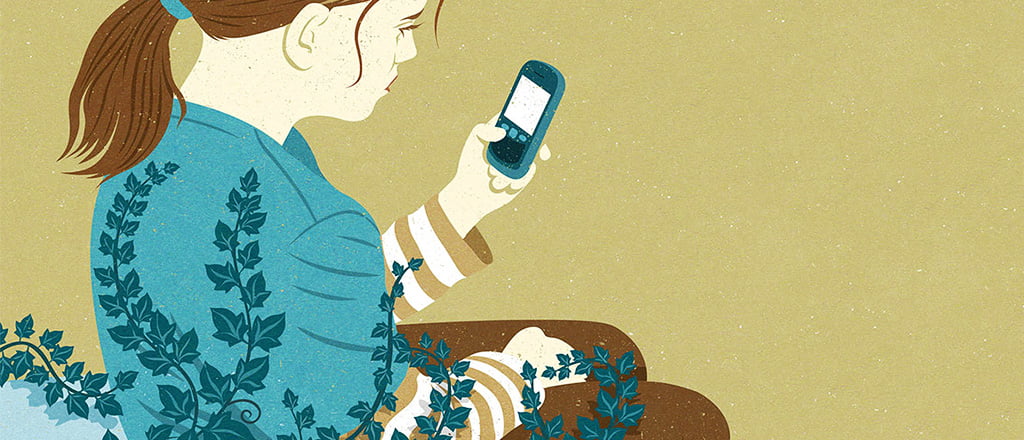 A ilusão da felicidade online