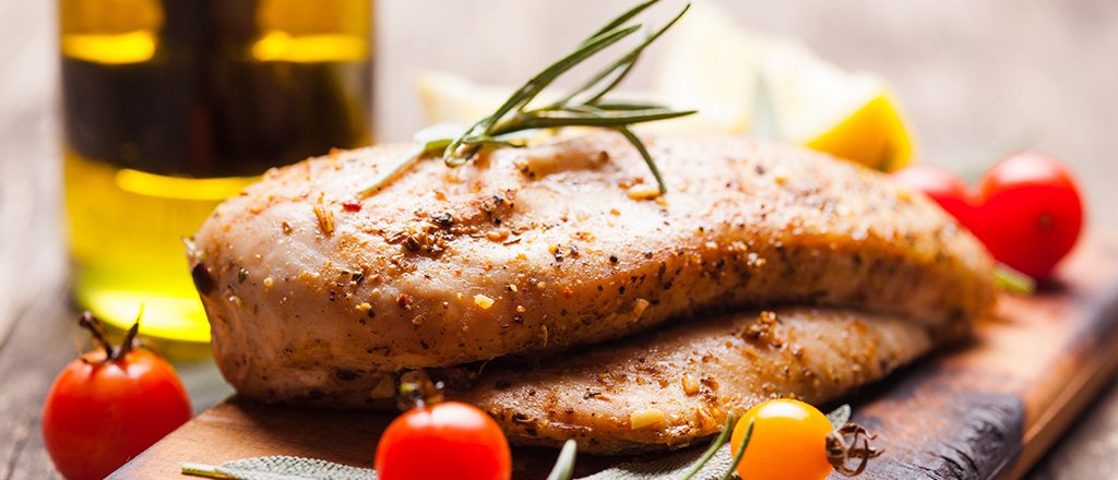 Frango marinado com gengibre