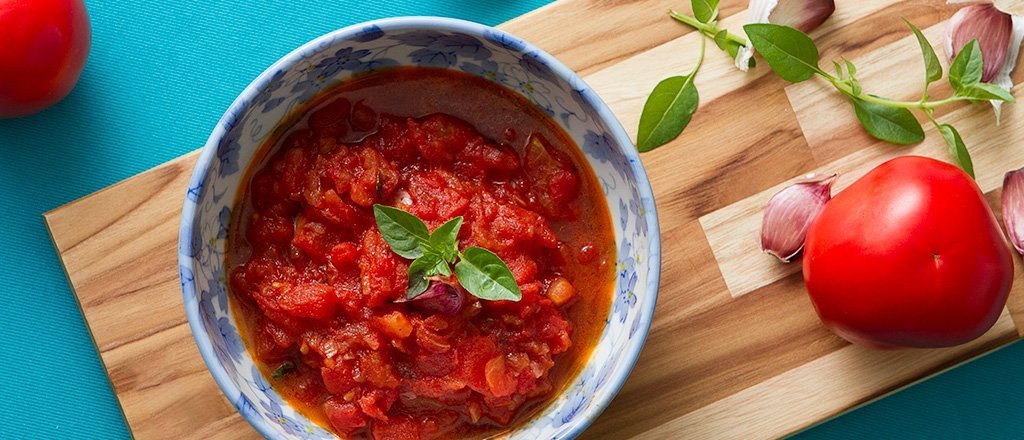 Molho de tomate caseiro