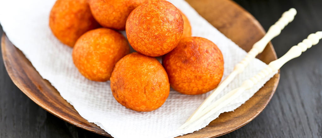 Bolinho de batata doce