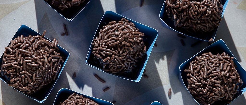 Brigadeiro de biomassa