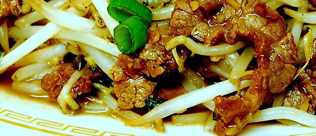 Broto de feijão com carne