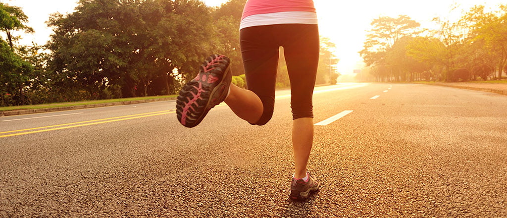 Cure a gripe correndo