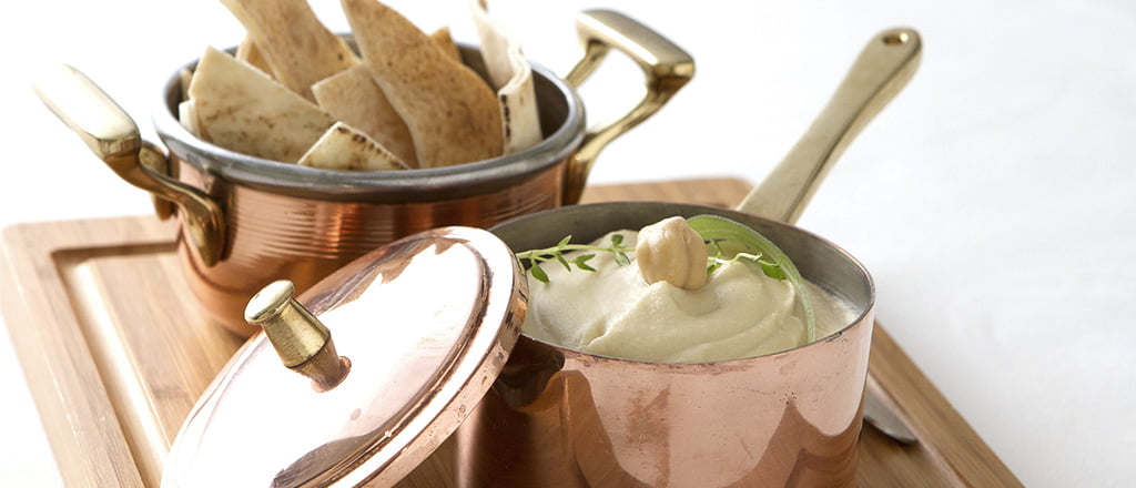 Pasta de grão de bico