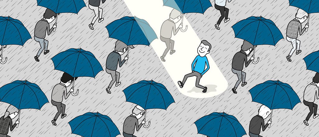 Os otimistas estão chegando