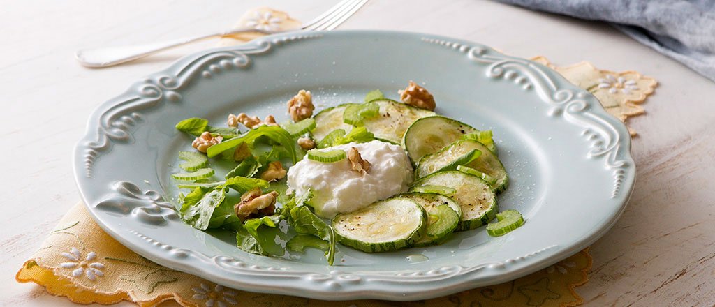 Carpaccio de abobrinha