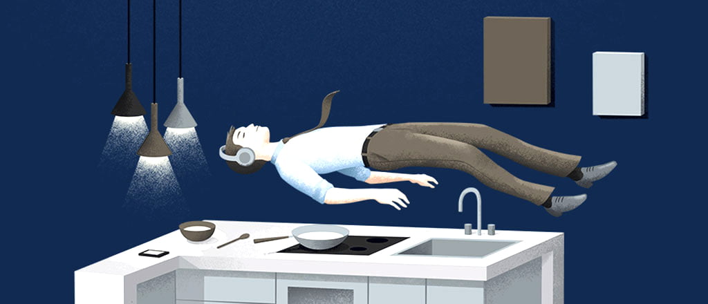 É hora da gravidade zen