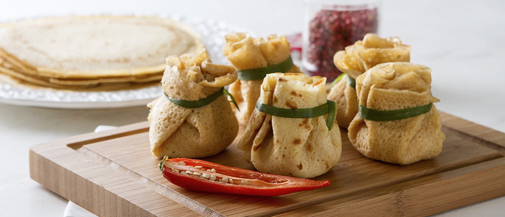 Trouxinha de grão de bico