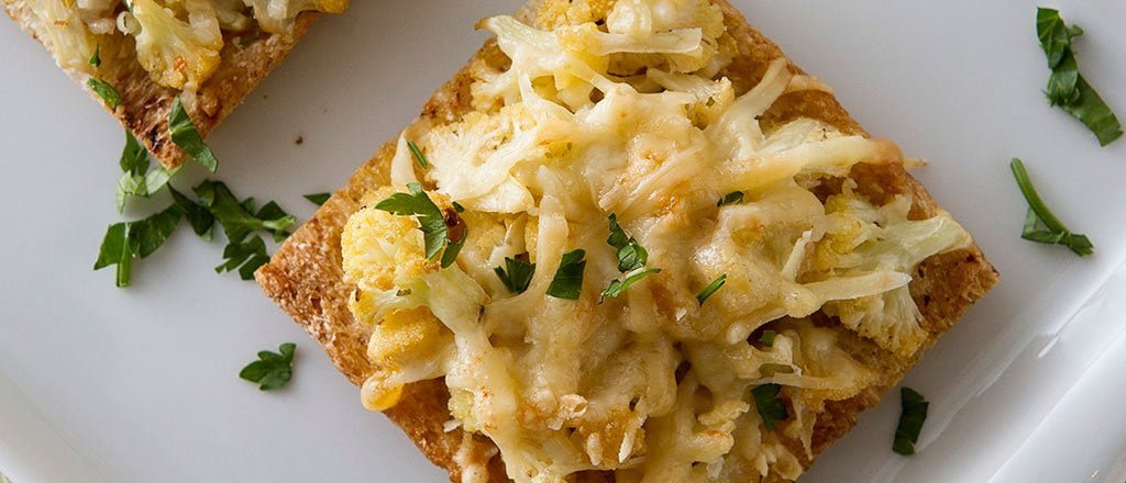 Bruschetta de couve flor