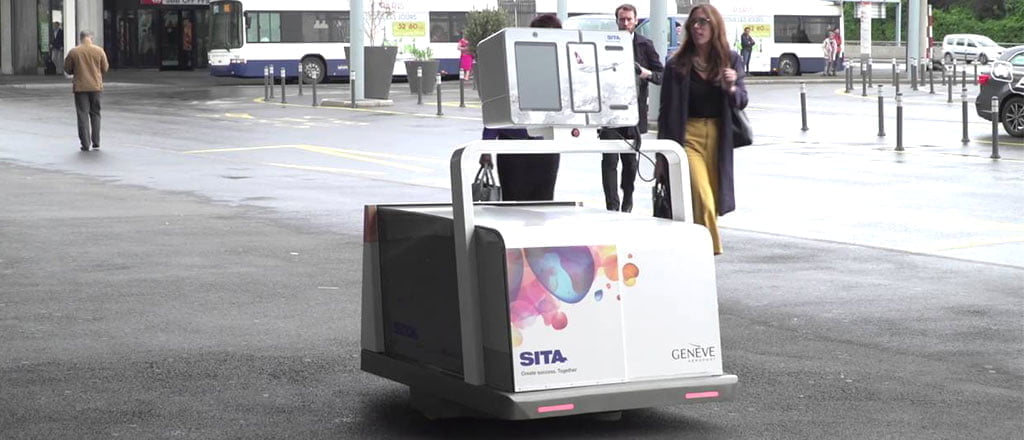 Robô bem despachado