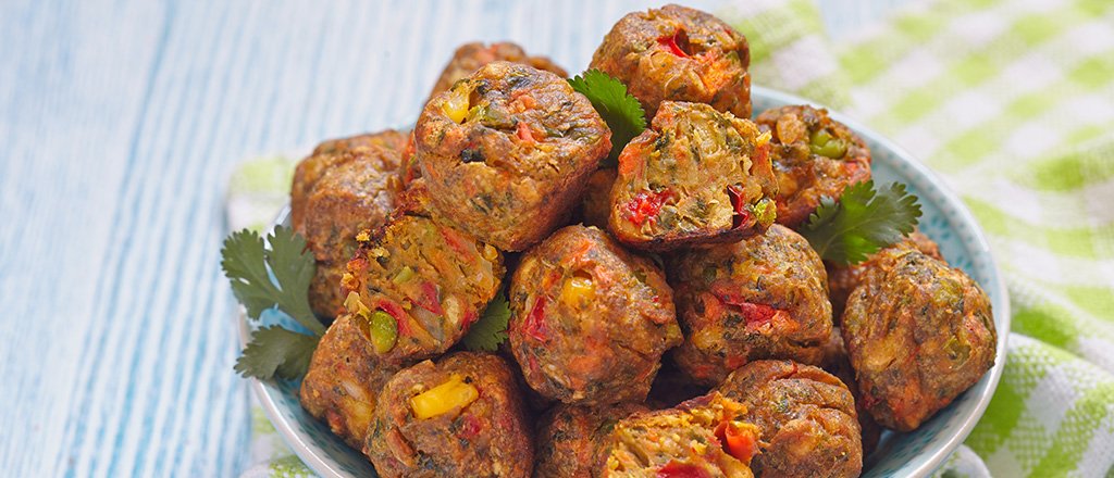 Almôndegas de cenoura